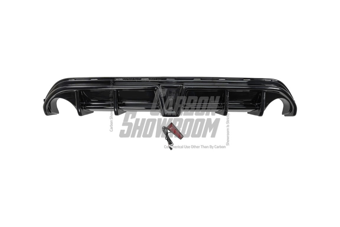 Nissan Altima L34 2019 2020 2021 2022 with Aftermarket Parts - Rear Diffuser & Canards PP from Yofer.co