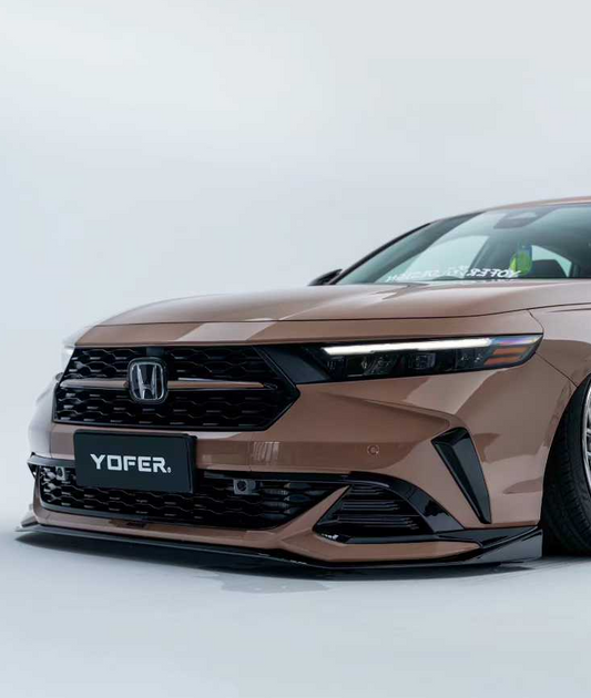 Honda Accord 11th Gen CY1 CY2 2023 2024 with Aftermarket Parts - Front Lip PP from Yofer.co