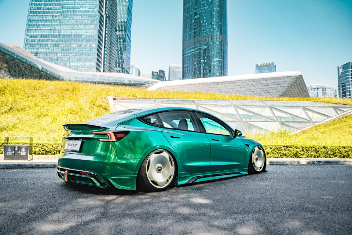 Tesla Model 3 Highland / Performance 2024-ON with Aftermarket Parts - Side Skirts ABS+PP from Yofer.co