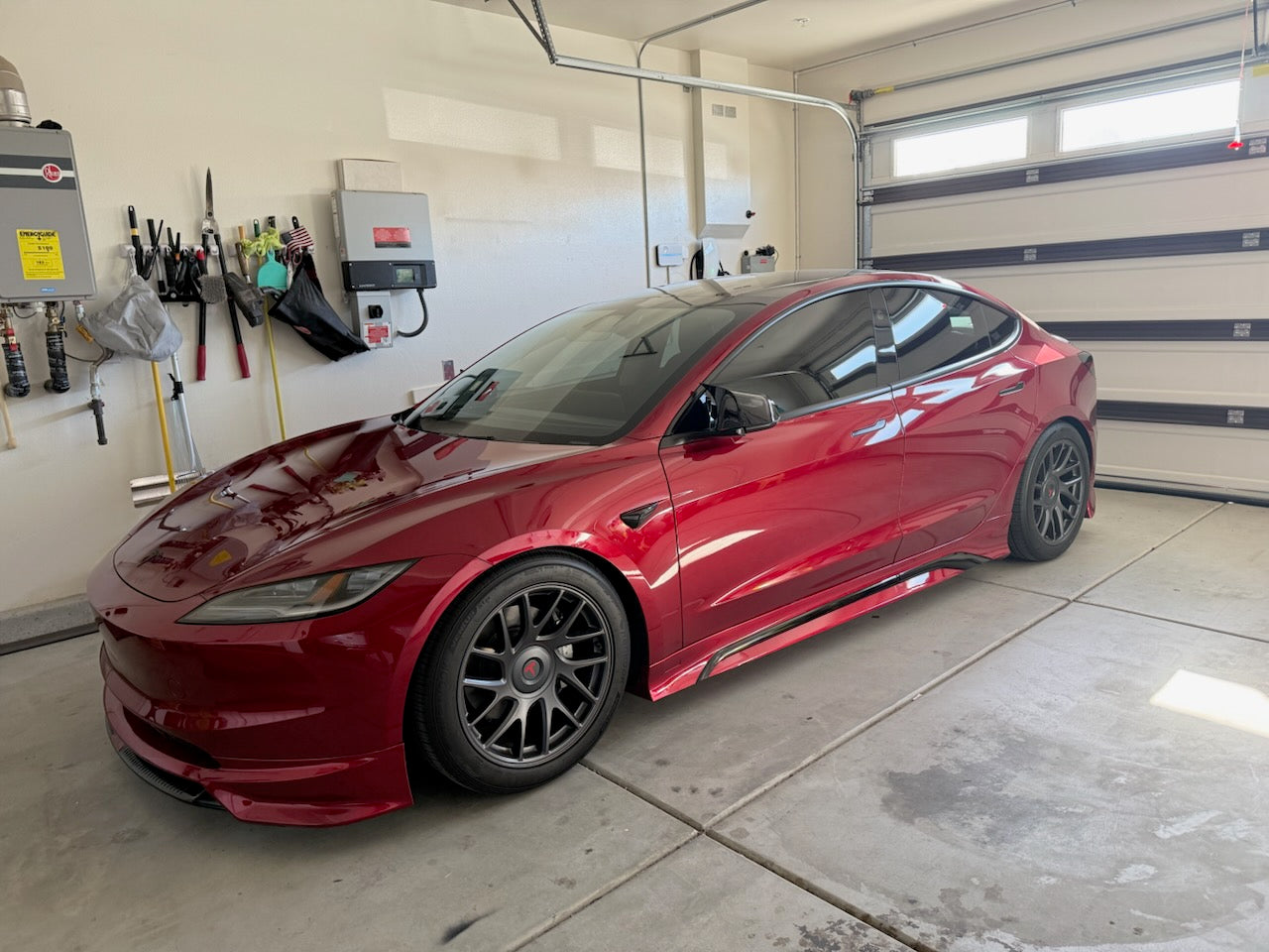 Tesla Model 3 Highland / Performance 2024 with Aftermarket Parts - Side Skirts ABS /PP from Yofer.co