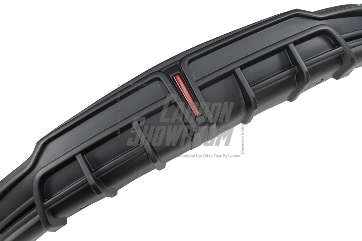 Tesla Model 3 / Performance 2017 2018 2019 2020 2021 2022 2023 with Aftermarket Parts - Rear Diffuser PP from Yofer.co