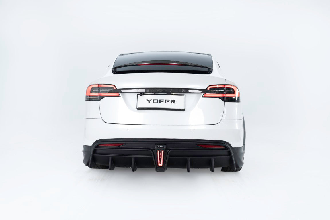 Tesla Model X Performance / Standard Range / P100D / P90D / Long Range Plus / 100D / 90D / 75D / 70D 2016 2017 2018 2019 2020 2021 with Aftermarket Parts - Full Body Kit Package PP from Yofer.co