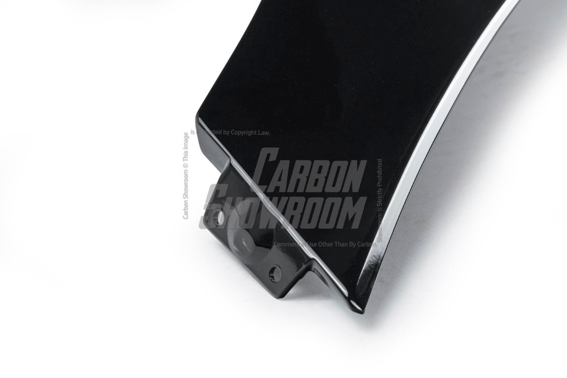 Tesla Model Y Juniper 2026-ON with Aftermarket Parts - Loong Flames Rear Lip Spoiler PP Polypropylene from Yofer.co