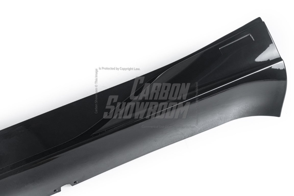 Tesla Model Y Juniper 2026-ON with Aftermarket Parts - Loong Flames Side Skirts PP Polypropylene from Yofer.co