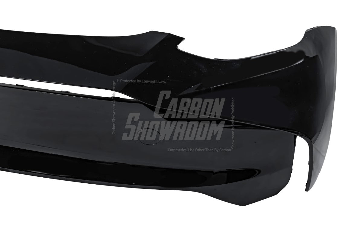 Tesla Model Y / Performance 2021-ON with Aftermarket Parts - Loong Flames Max Front Bumper PP from Yofer.co