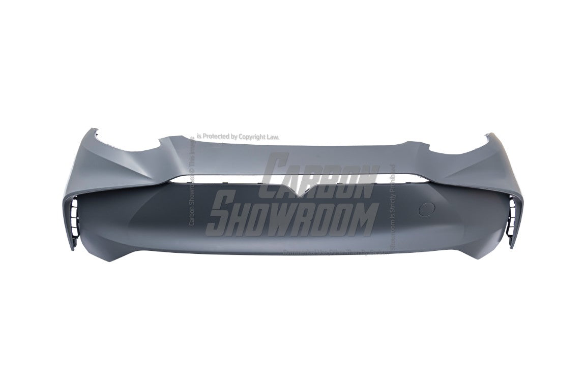 Tesla Model Y / Performance 2021-ON with Aftermarket Parts - Loong Flames Max Front Bumper PP from Yofer.co