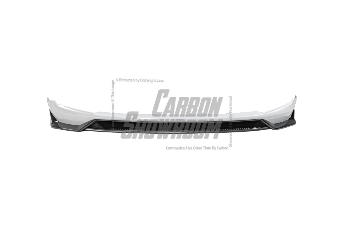 Tesla Model Y / Performance 2021 2022 2023 2024 with Aftermarket Parts - Loong Flames Pro Style Front Lip PP from Yofer.co