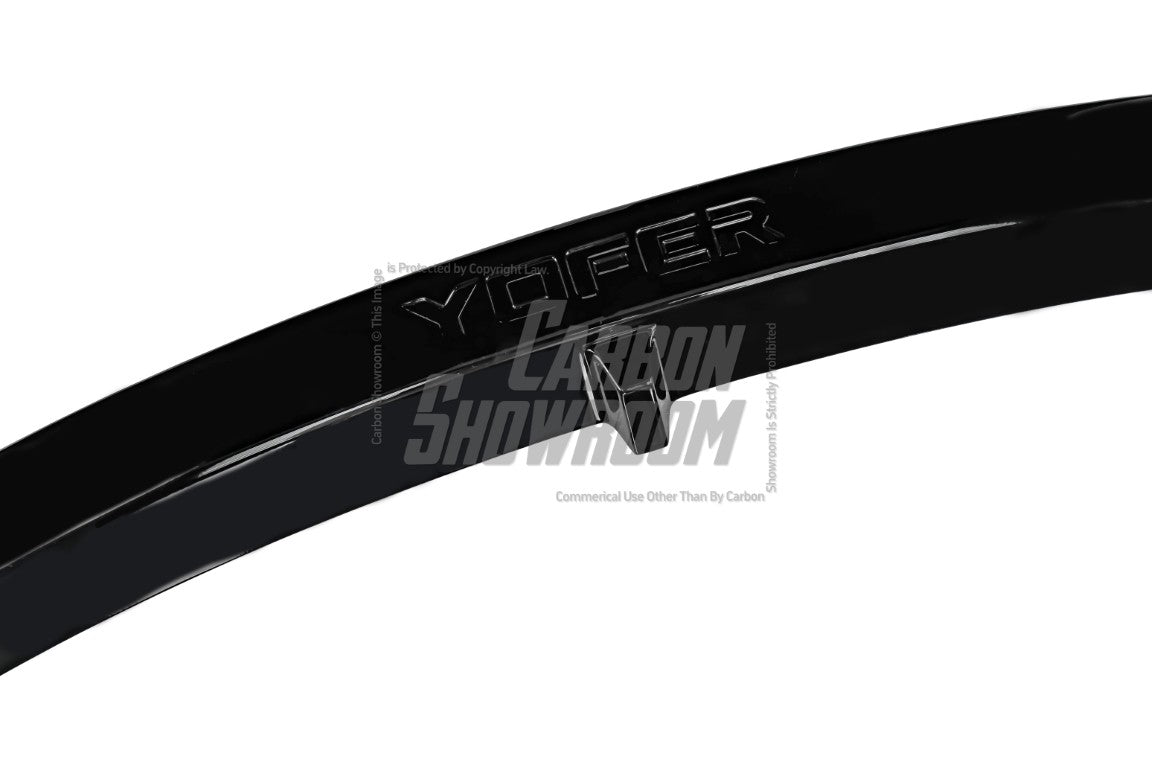 Tesla Model Y / Performance 2021 2022 2023 2024 with Aftermarket Parts - V2 Rear Lip Spoiler PP from Yofer.co