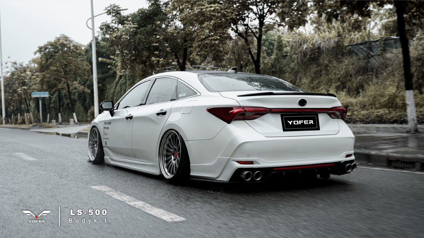 Toyota Avalon 5th Gen XX50 2019 2020 2021 2022 with Aftermarket Parts - Full Body Kit PP Polypropylene from Yofer.co