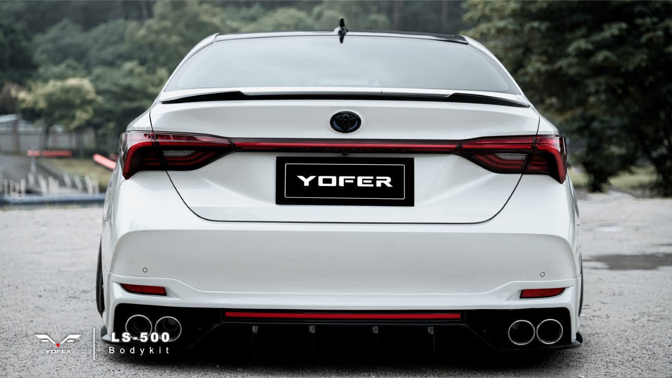 Toyota Avalon 5th Gen XX50 2019 2020 2021 2022 with Aftermarket Parts - Full Body Kit PP Polypropylene from Yofer.co