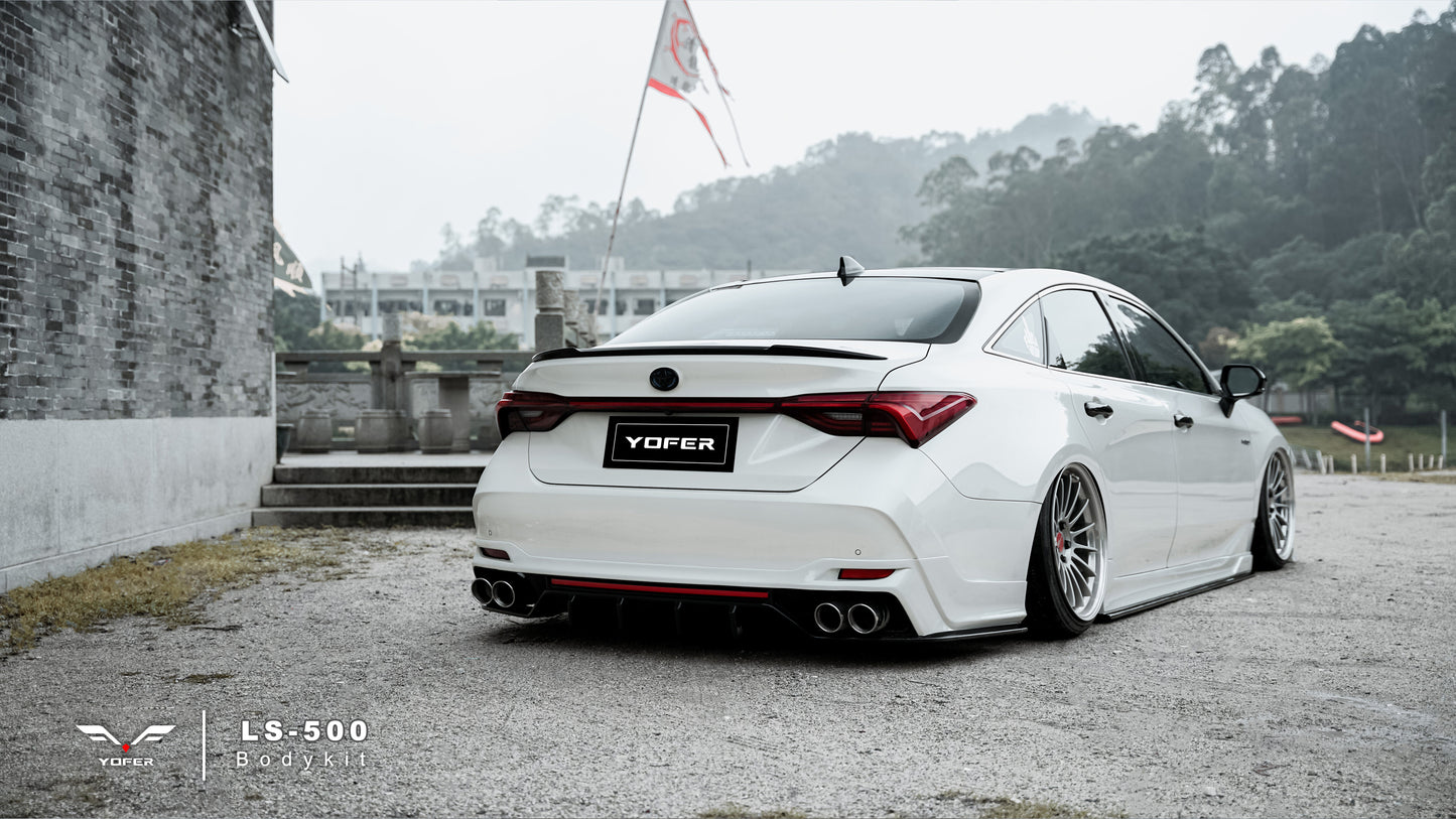 Toyota Avalon 5th Gen XX50 2019 2020 2021 2022 with Aftermarket Parts - Full Body Kit PP Polypropylene from Yofer.co