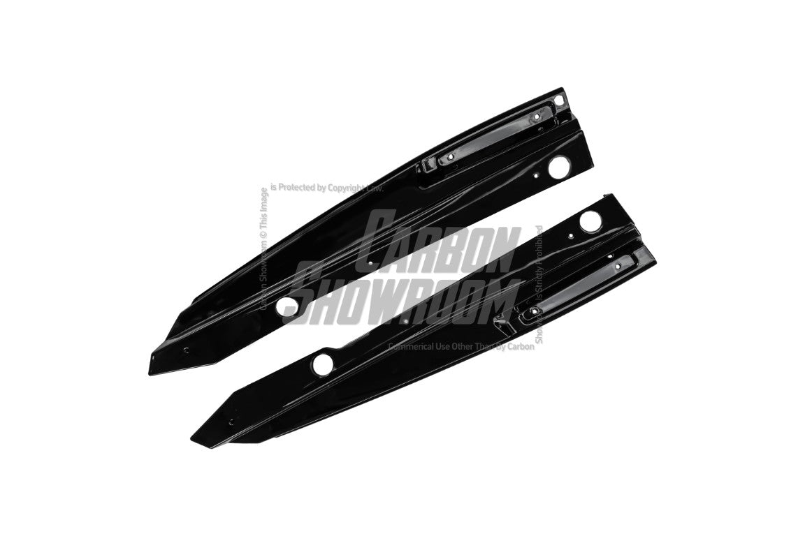 Toyota Camry 8th Gen XV70 SE XSE 2018-2024 with Aftermarket Parts - V1 Style Diffuser & Canards PP from Yofer.co