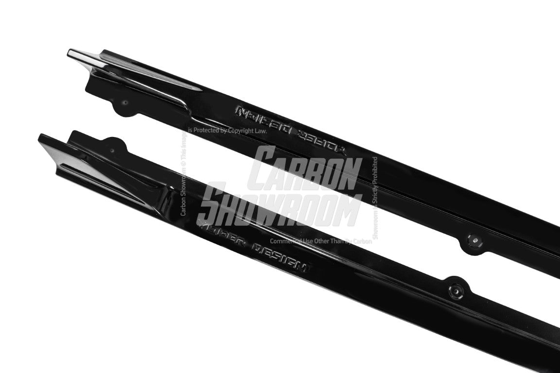 Toyota Camry 8th Gen XV70 TRD SE XSE LE XLE 2018-2024 with Aftermarket Parts - Side Skirts PP from Yofer.co