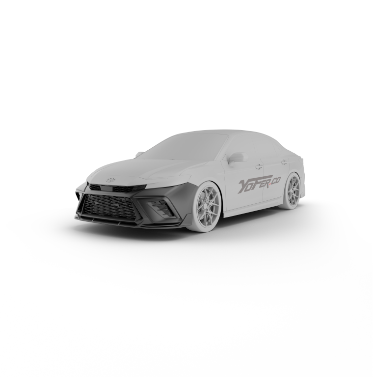 Toyota Camry XV80 9th Gen XSE SE XLE LE 2025-ON with Aftermarket Parts - Front Bumper PP Polypropylene from Yofer.co