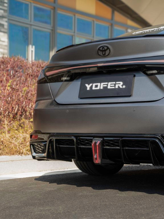 Toyota Camry XV80 9th Gen XLE LE 2025-ON with Aftermarket Parts - Rear Diffuser PP Polypropylene from Yofer.co