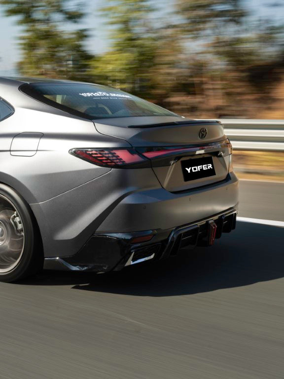 Toyota Camry XV80 9th Gen XLE LE 2025-ON with Aftermarket Parts - Rear Diffuser PP Polypropylene from Yofer.co