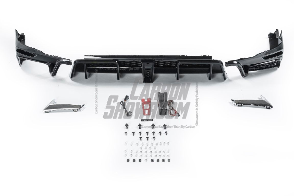Toyota Camry XV80 9th Gen XSE SE XLE LE 2025-ON with Aftermarket Parts - Rear Diffuser PP Polypropylene from Yofer.co
