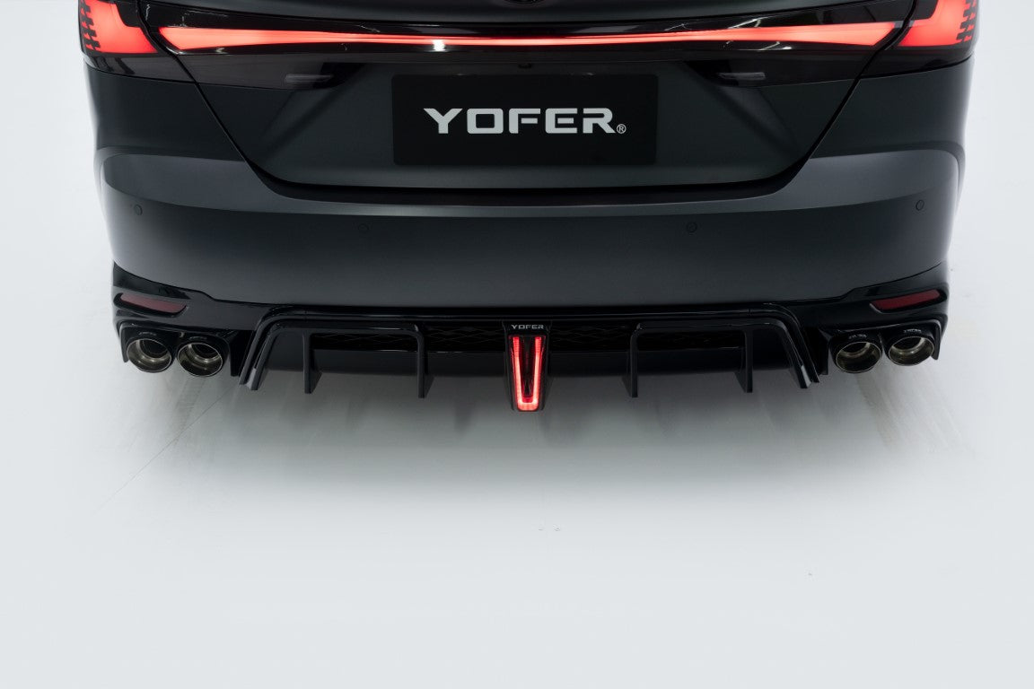 Toyota Camry XV80 9th Gen XSE SE XLE LE 2025-ON with Aftermarket Parts - Rear Diffuser PP Polypropylene from Yofer.co