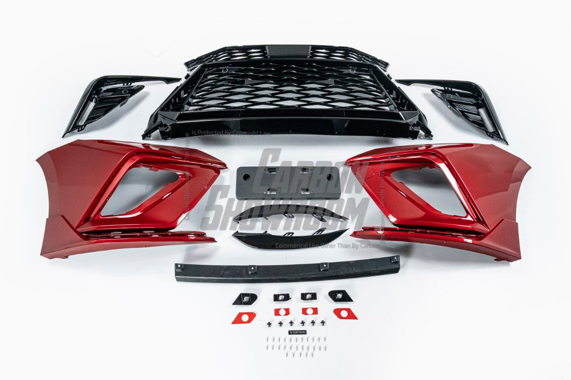 Yofer.co RADIANT Style Front Bumper for Toyota Camry XV80 9th Gen XSE SE XLE LE 2025-ON PP Polypropylene