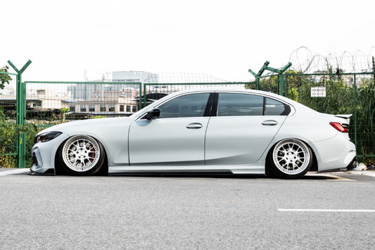 BMW 3 Series M340i 330i G20 (Fits Both Pre-LCI & LCI) 2019-ON with Aftermarket Parts - Side Skirts PP from Yofer.co