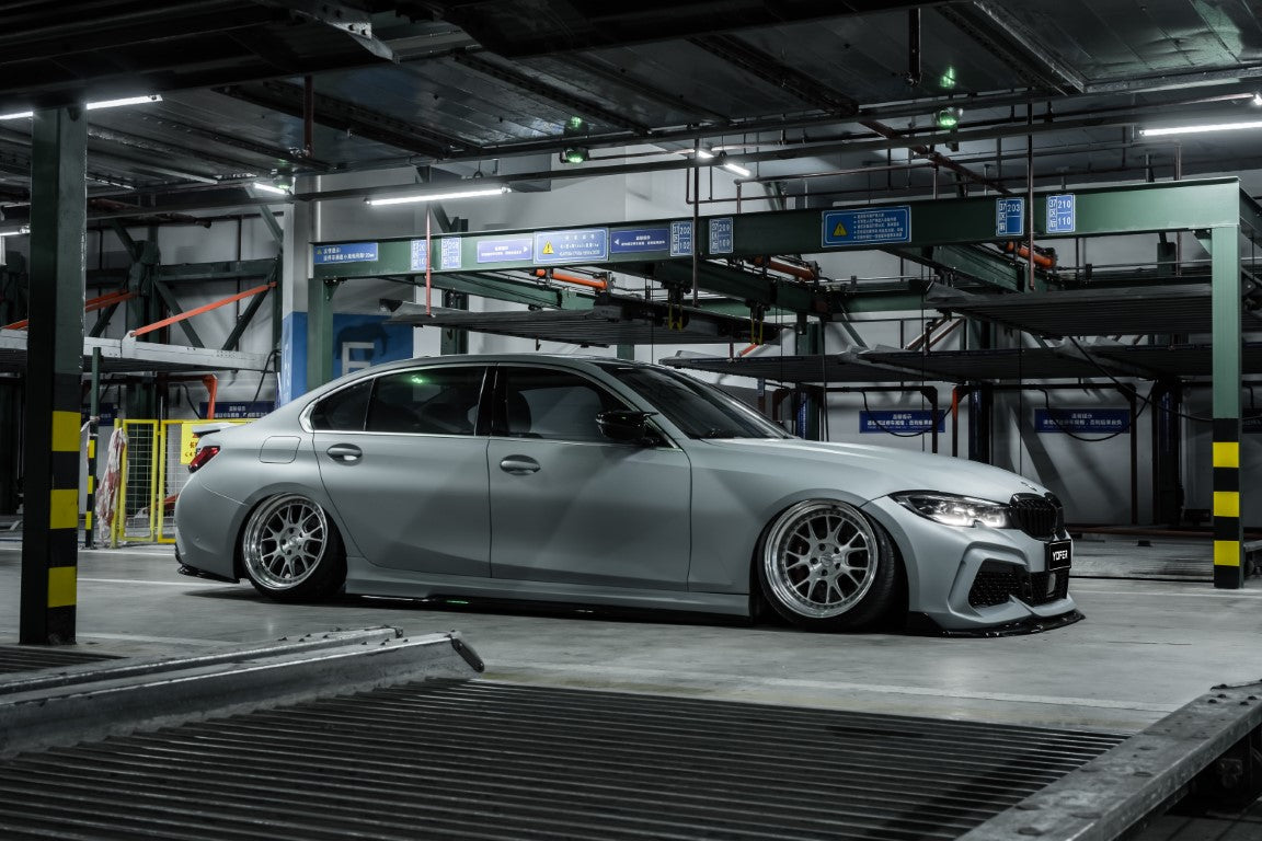 BMW 3 Series M340i 330i G20 (Fits Both Pre-LCI & LCI) 2019-ON with Aftermarket Parts - Side Skirts PP from Yofer.co