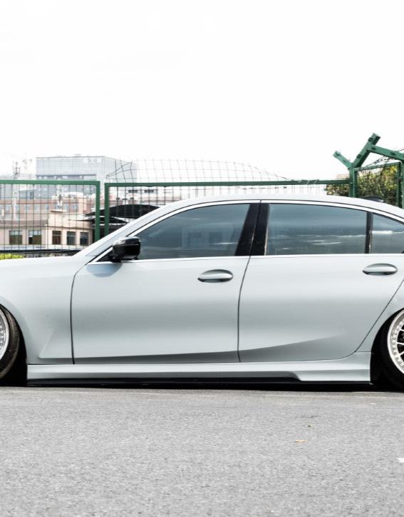 BMW 3 Series M340i 330i G20 (Fits Both Pre-LCI & LCI) 2019-ON with Aftermarket Parts - Side Skirts PP from Yofer.co