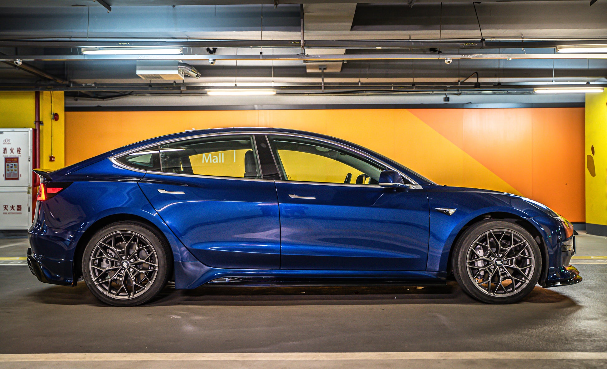 Tesla Model 3/Long Range/Performance 2017 2018 2019 2020 2021 2022 2023 with Aftermarket Parts - Full Body Kit PP Polypropylene from Yofer.co