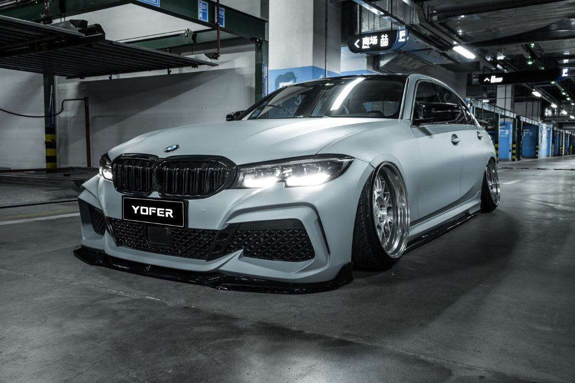 BMW 3 Series M340i 330i G20 Pre-LCI 2019 2020 2021 2022 with Aftermarket Parts - Package B PP Polypropylene & ABS from Yofer.co