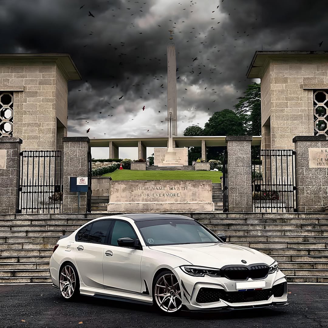 BMW 3 Series M340i 330i G20 G21 Pre-LCI 2019 2010 2021 2022 with Aftermarket Parts - Front Bumper & Lip PP from Yofer.co