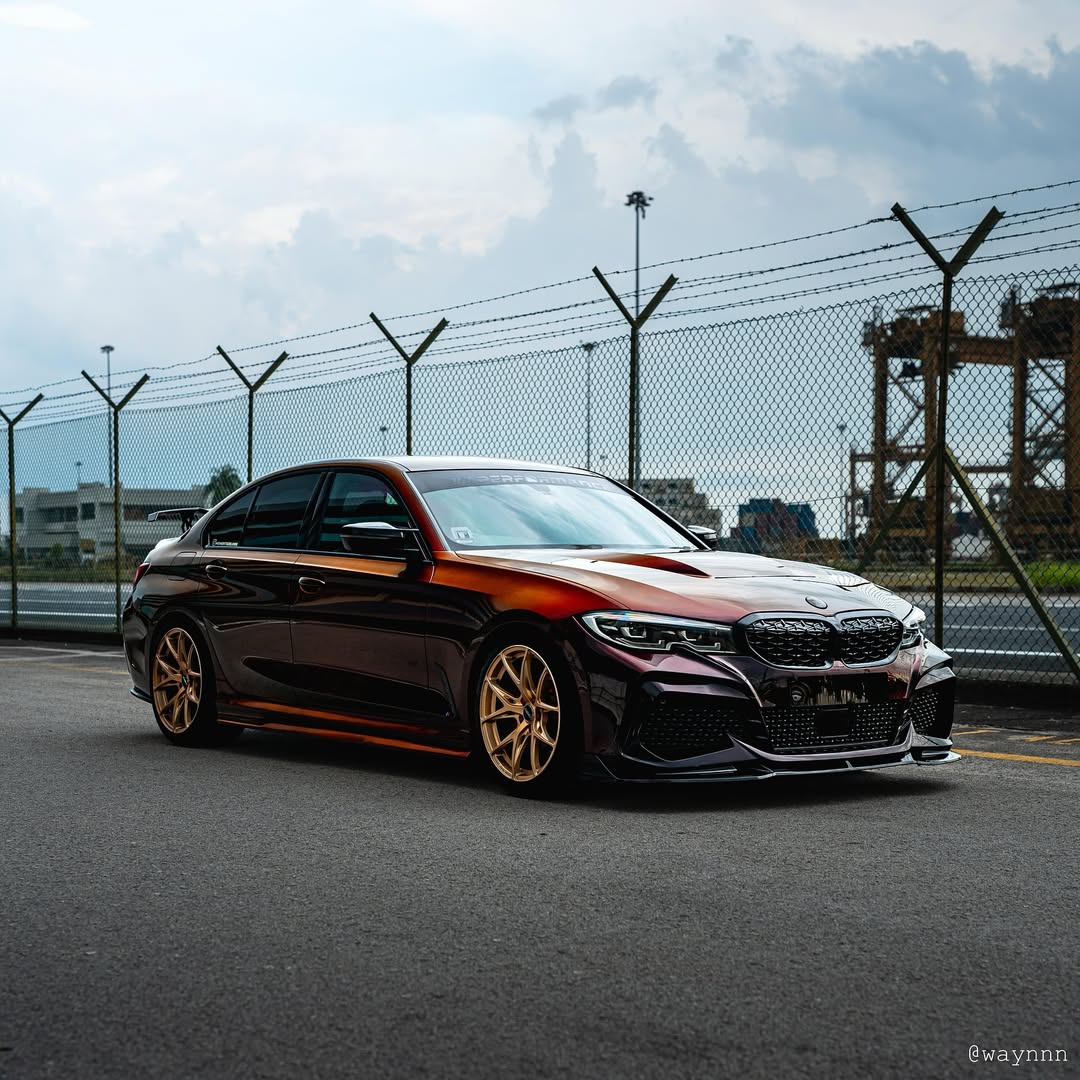 Yofer.co Front Bumper & Lip for BMW 3 Series M340i 330i G20 G21 Pre-LCI 2019-2022 Carbon Fiber/PP Polypropylene