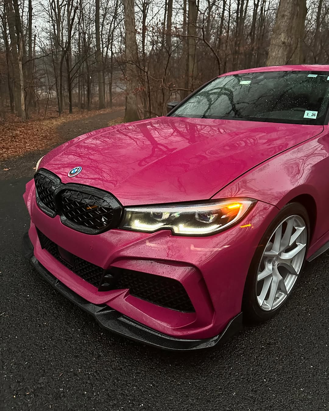 BMW 3 Series M340i 330i G20 G21 Pre-LCI 2019 2010 2021 2022 with Aftermarket Parts - Front Bumper & Lip PP from Yofer.co