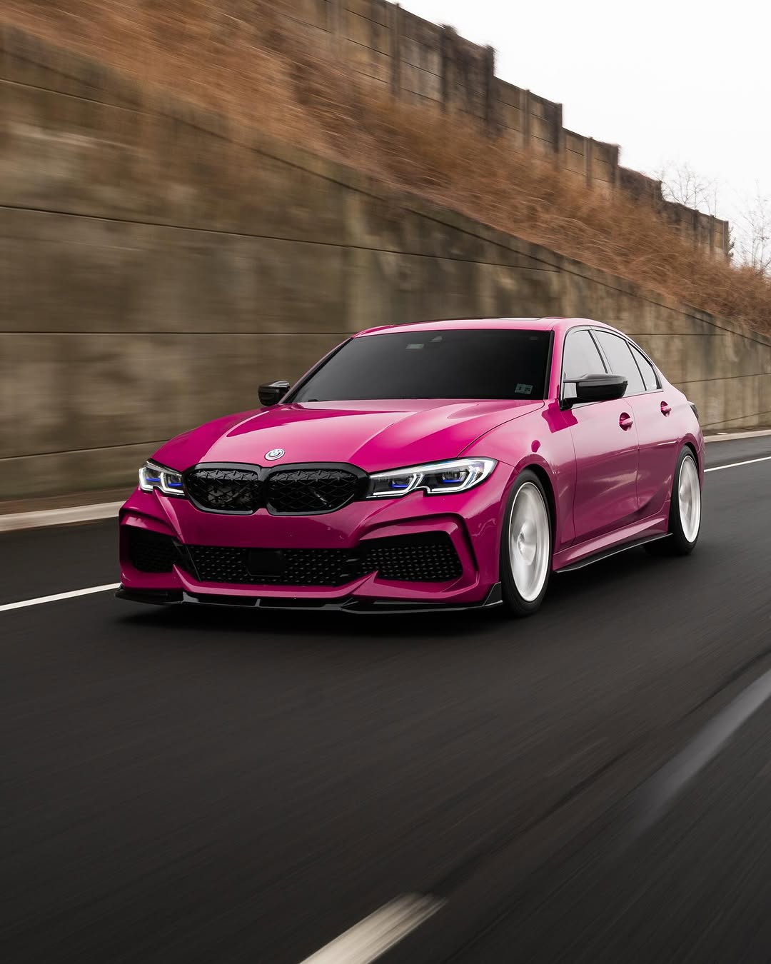 BMW 3 Series M340i 330i G20 G21 Pre-LCI 2019 2010 2021 2022 with Aftermarket Parts - Front Bumper & Lip PP from Yofer.co