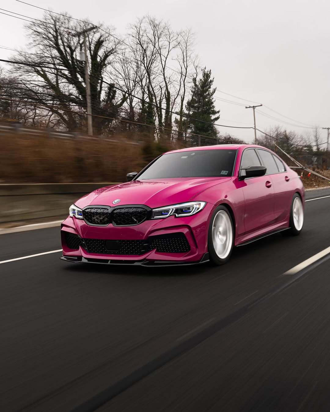 BMW 3 Series M340i 330i G20 G21 Pre-LCI 2019 2010 2021 2022 with Aftermarket Parts - Front Bumper & Lip PP from Yofer.co