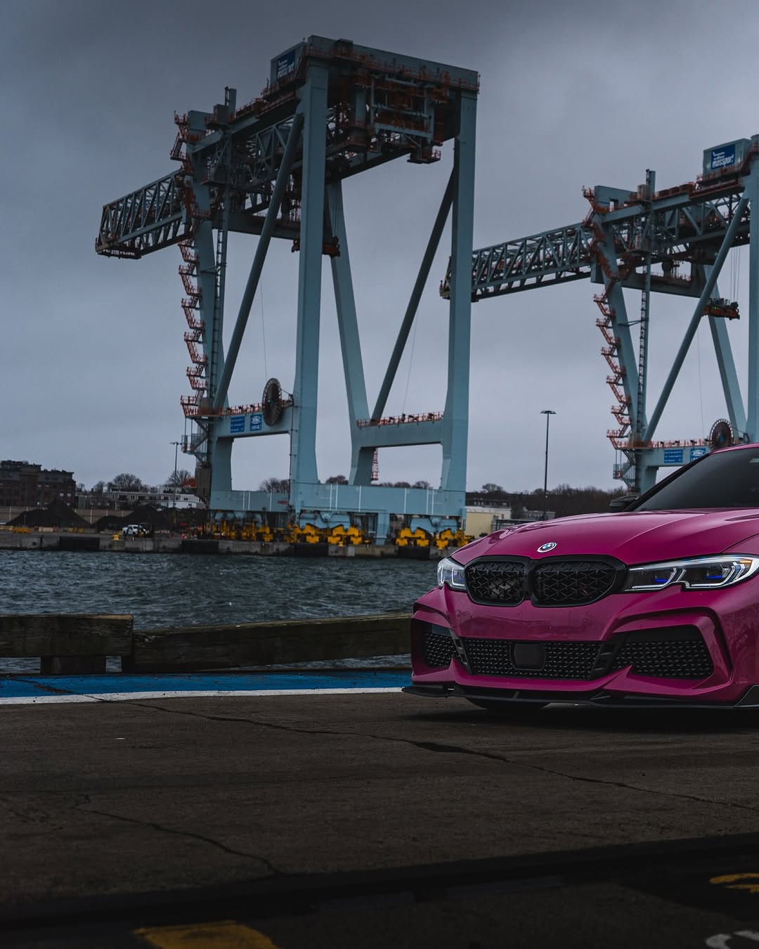 BMW 3 Series M340i 330i G20 G21 Pre-LCI 2019 2010 2021 2022 with Aftermarket Parts - Front Bumper & Lip PP from Yofer.co