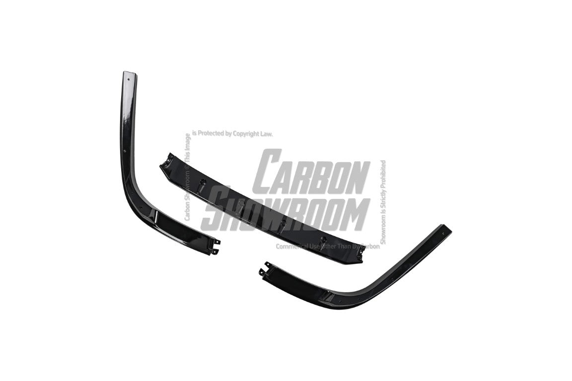 BMW 3 Series M340i 330i (With M-Package Bumper, does not fit base model) G20 G21 Pre-LCI 2019 2020 2021 2022 with Aftermarket Parts - V1 Style Rear Diffuser & Lower Splitters PP from Yofer.co