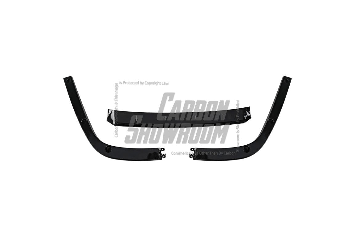 BMW 3 Series M340i 330i (With M-Package Bumper, does not fit base model) G20 G21 Pre-LCI 2019 2020 2021 2022 with Aftermarket Parts - V1 Style Rear Diffuser & Lower Splitters PP from Yofer.co