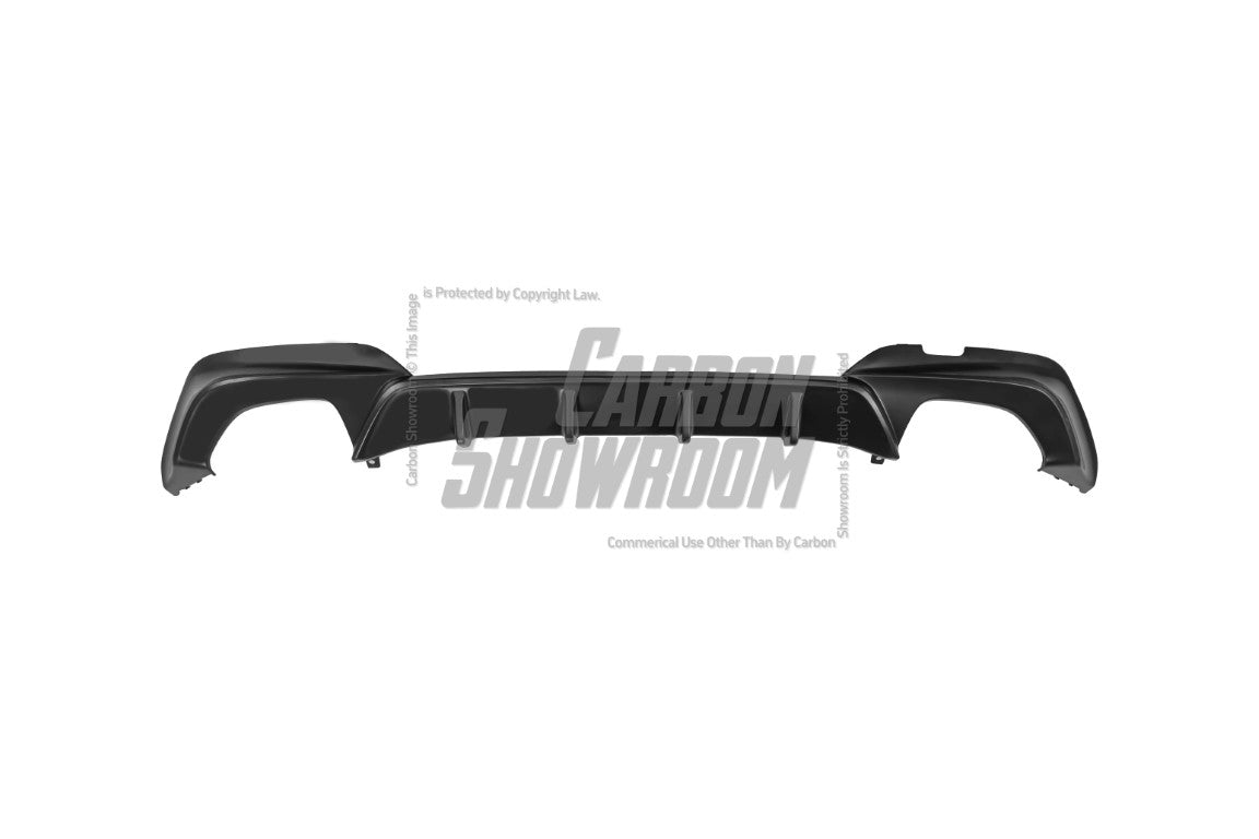 BMW 3 Series M340i 330i (With M-Package Bumper, does not fit base model) G20 G21 Pre-LCI 2019 2020 2021 2022 with Aftermarket Parts - V1 Style Rear Diffuser & Lower Splitters PP from Yofer.co