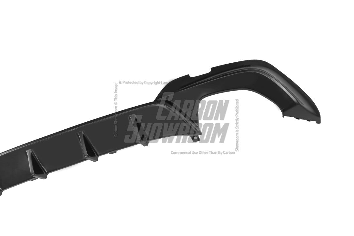 BMW 3 Series M340i 330i (With M-Package Bumper, does not fit base model) G20 G21 Pre-LCI 2019 2020 2021 2022 with Aftermarket Parts - V1 Style Rear Diffuser & Lower Splitters PP from Yofer.co
