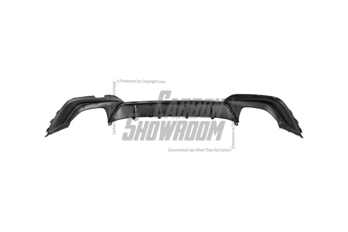 BMW 3 Series M340i 330i (With M-Package Bumper, does not fit base model) G20 G21 Pre-LCI 2019 2020 2021 2022 with Aftermarket Parts - V1 Style Rear Diffuser & Lower Splitters PP from Yofer.co