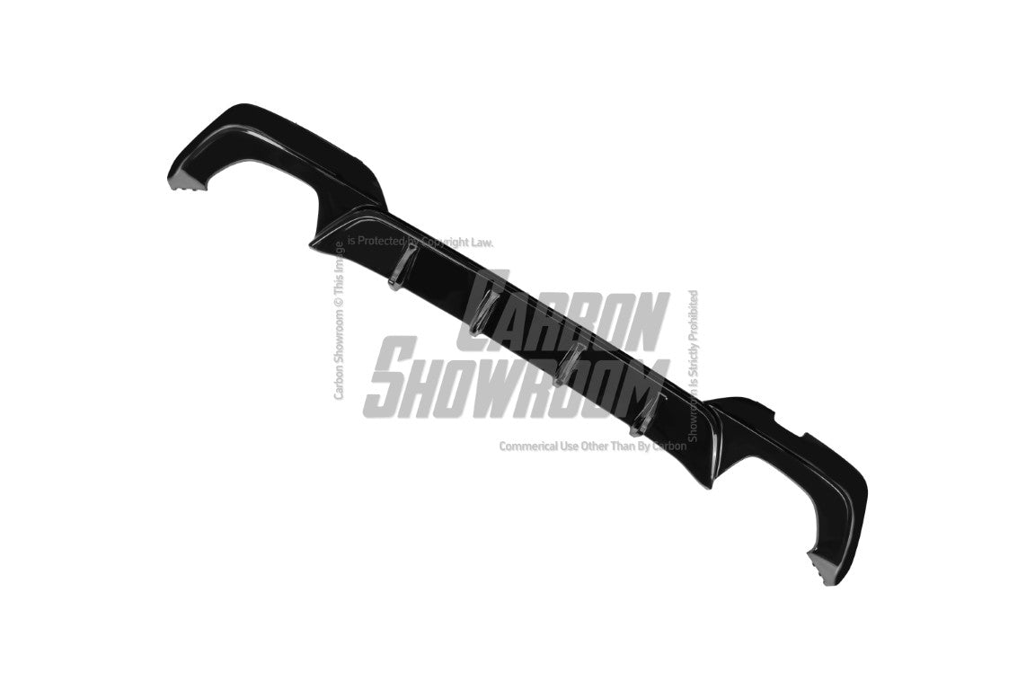 BMW 3 Series M340i 330i (With M-Package Bumper, does not fit base model) G20 G21 Pre-LCI 2019 2020 2021 2022 with Aftermarket Parts - V1 Style Rear Diffuser & Lower Splitters PP from Yofer.co