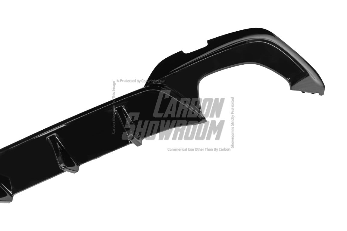 BMW 3 Series M340i 330i (With M-Package Bumper, does not fit base model) G20 G21 Pre-LCI 2019 2020 2021 2022 with Aftermarket Parts - V1 Style Rear Diffuser & Lower Splitters PP from Yofer.co