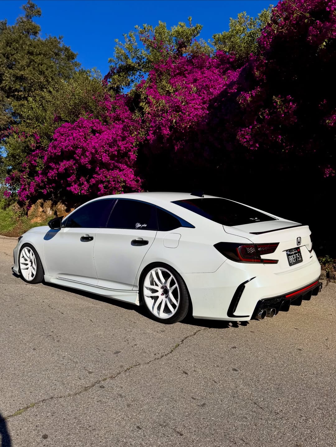 Honda Accord 10th 10.5th Gen 2018-2022 with Aftermarket Parts - Rear Bumper PP from Yofer.co
