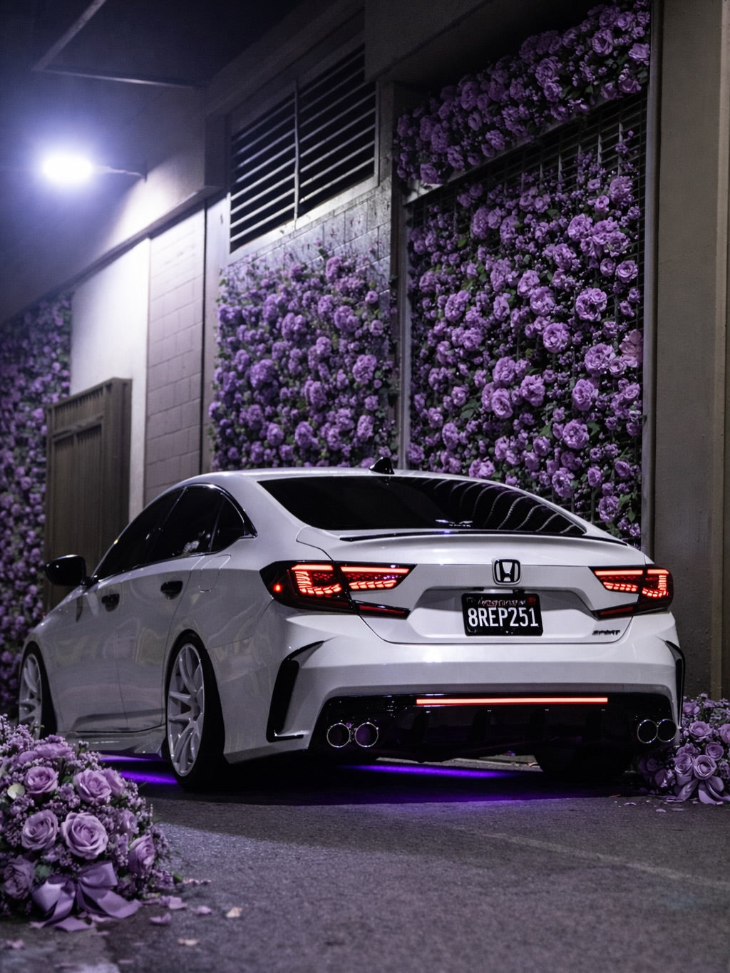 Honda Accord 10th 10.5th Gen 2018-2022 with Aftermarket Parts - Rear Bumper PP from Yofer.co