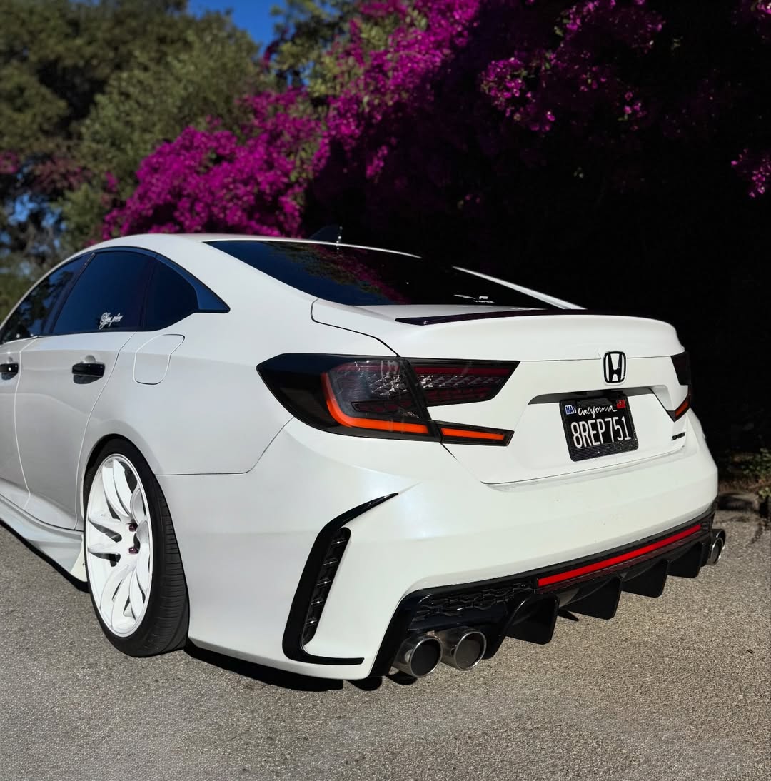 Honda Accord 10th 10.5th Gen 2018-2022 with Aftermarket Parts - Rear Bumper PP from Yofer.co