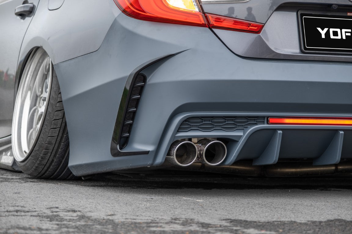Honda Accord 10th 10.5th Gen 2018-2022 with Aftermarket Parts - Rear Bumper PP from Yofer.co
