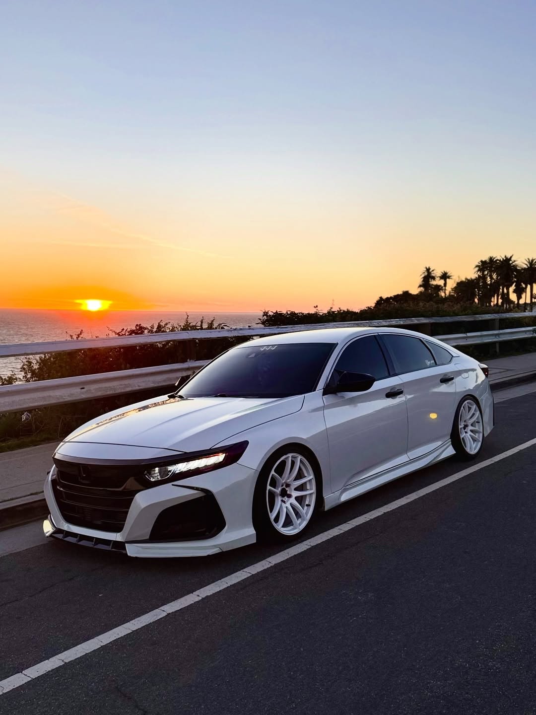 Honda Accord 10th 10.5th Gen 2018-2022 with Aftermarket Parts - Side Skirts PP from Yofer.co