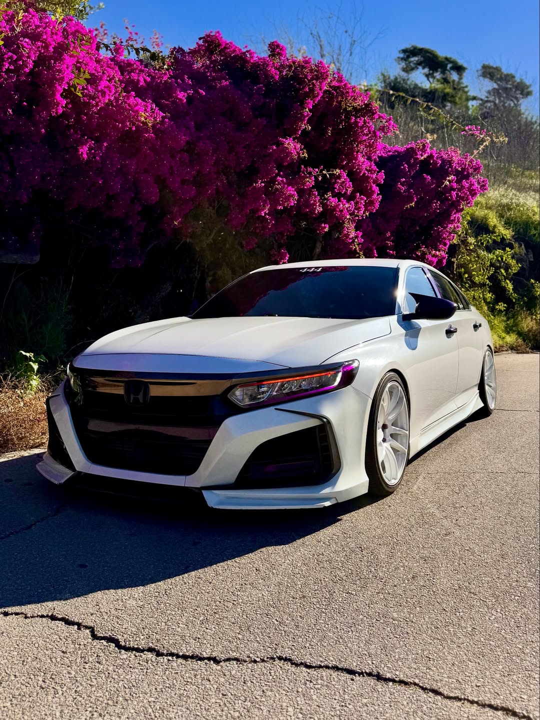 Honda Accord 10th 10.5th Gen 2018-2022 with Aftermarket Parts - Side Skirts PP from Yofer.co