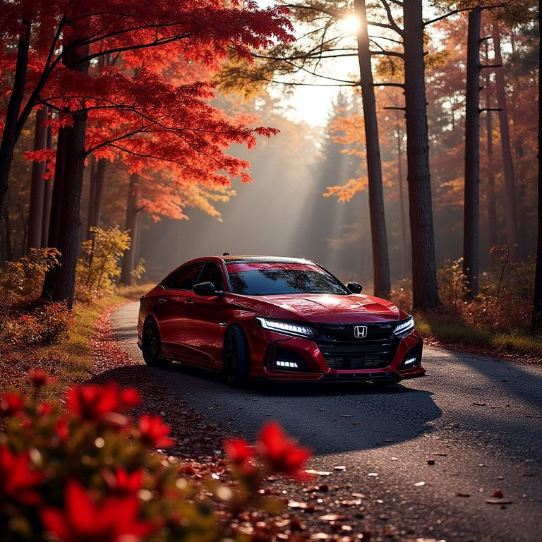Honda Accord 10th 10.5th Gen 2018-2022 with Aftermarket Parts - Side Skirts PP from Yofer.co