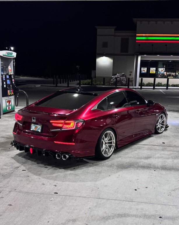 Honda Accord 10th 10.5th Gen 2018-2022 with Aftermarket Parts - Side Skirts PP from Yofer.co