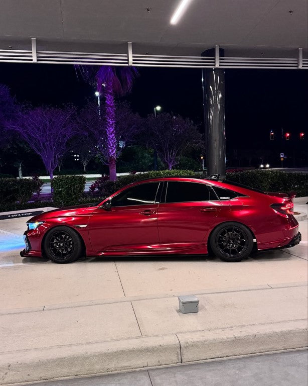 Honda Accord 10th 10.5th Gen 2018-2022 with Aftermarket Parts - Side Skirts PP from Yofer.co